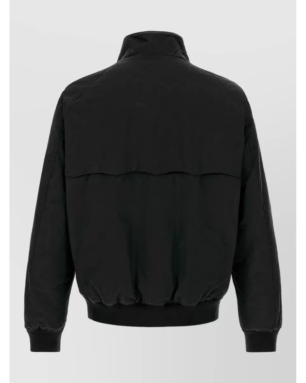 Baracuta Black Padded Hooded Puffer Jacket for men