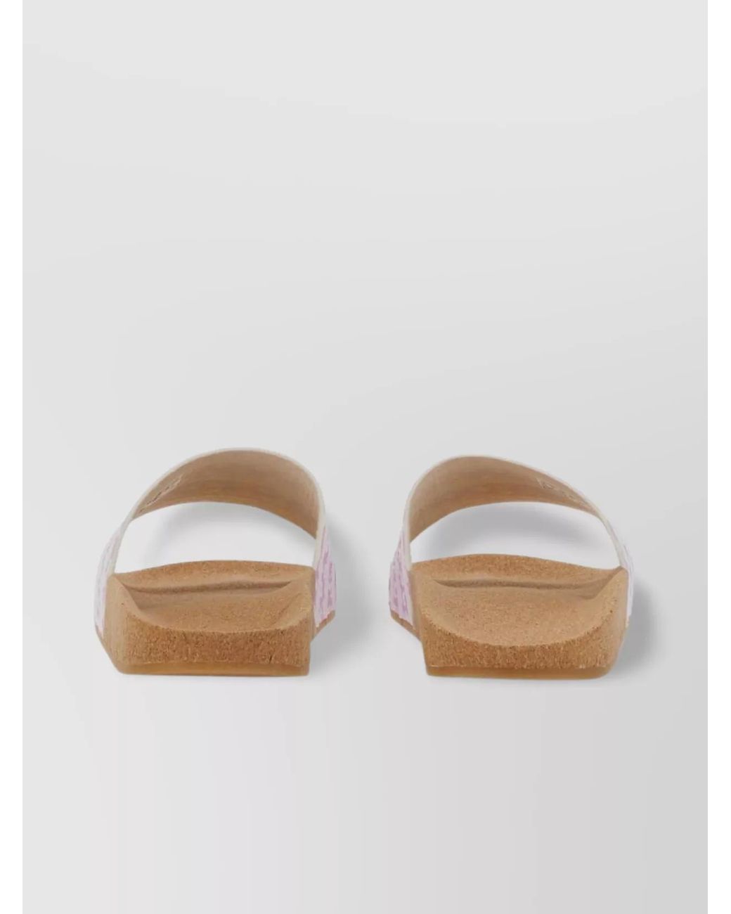 Adidas Originals White Textured Slide Sandals
