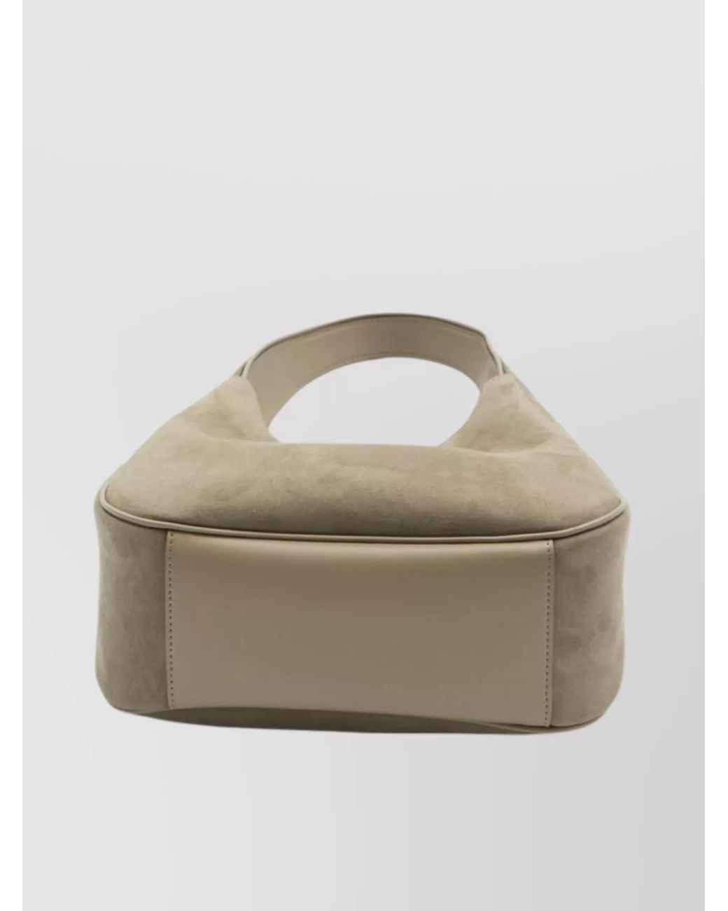 Stella McCartney Gray Stella Logo Medium Shoulder Bag