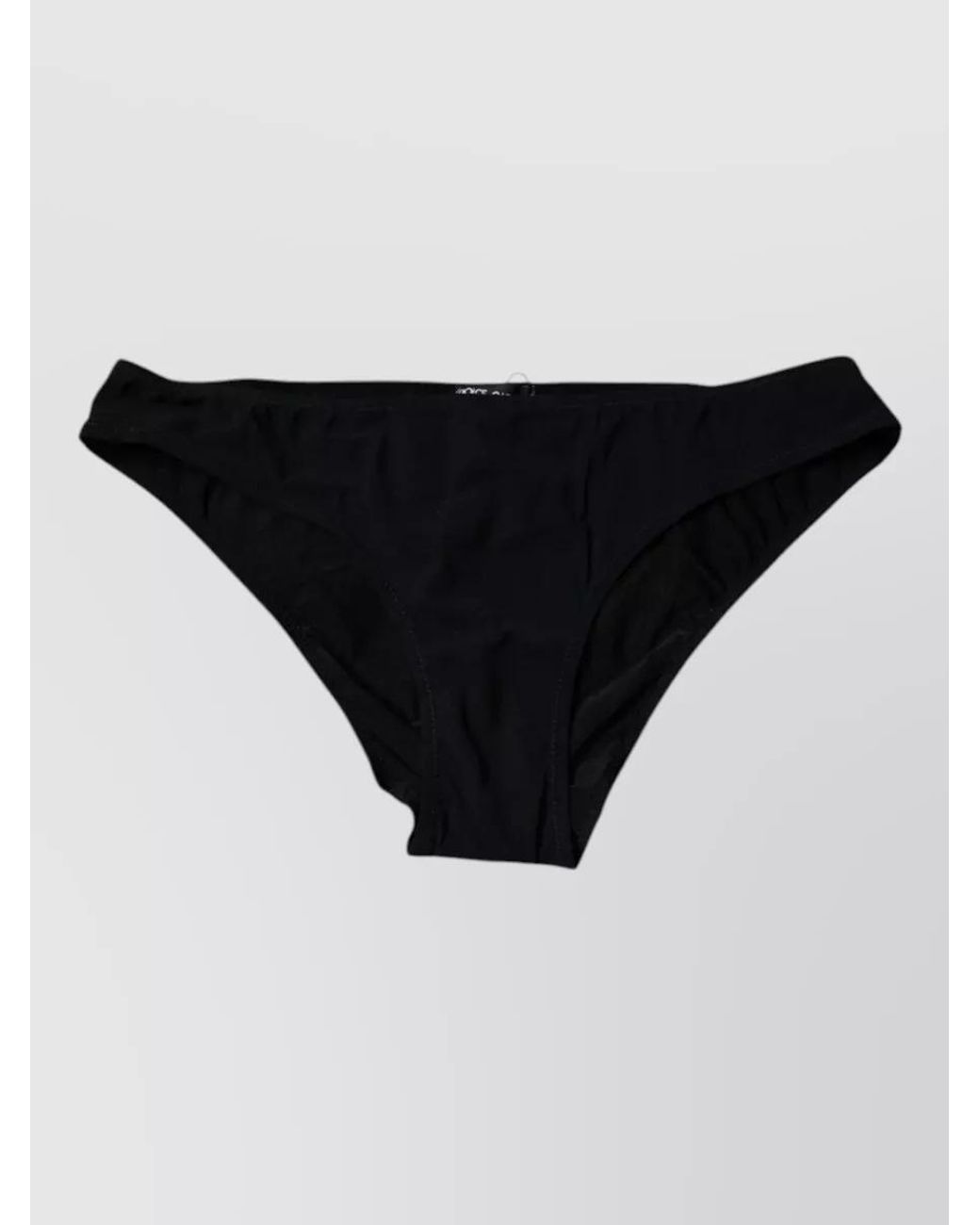 Dolce & Gabbana Black Mid-Rise Bikini Briefs