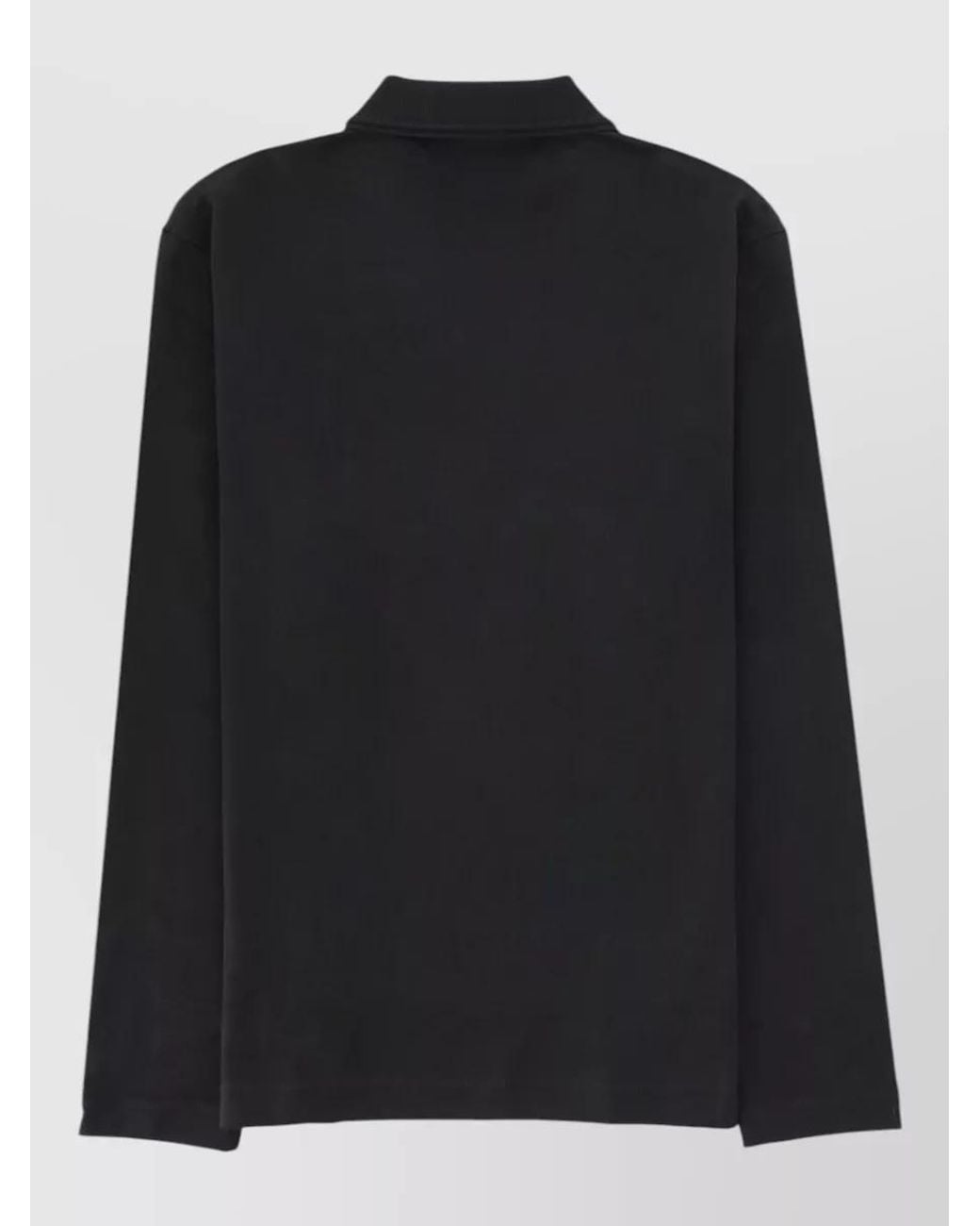 HUGO Black Relaxed-Fit Polo Shirt for men