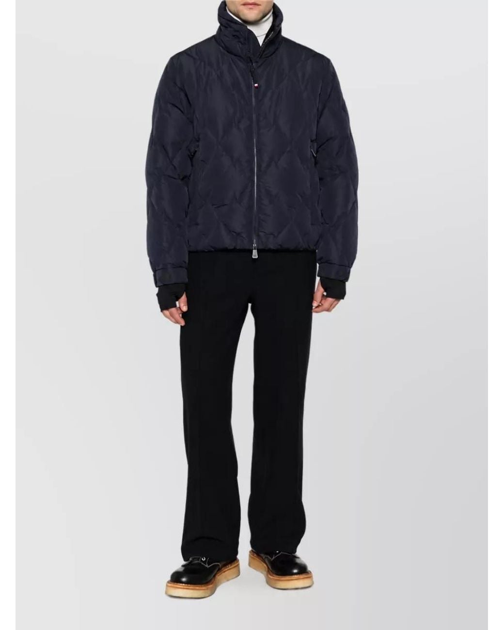 Moncler Blue Padded Coat for men