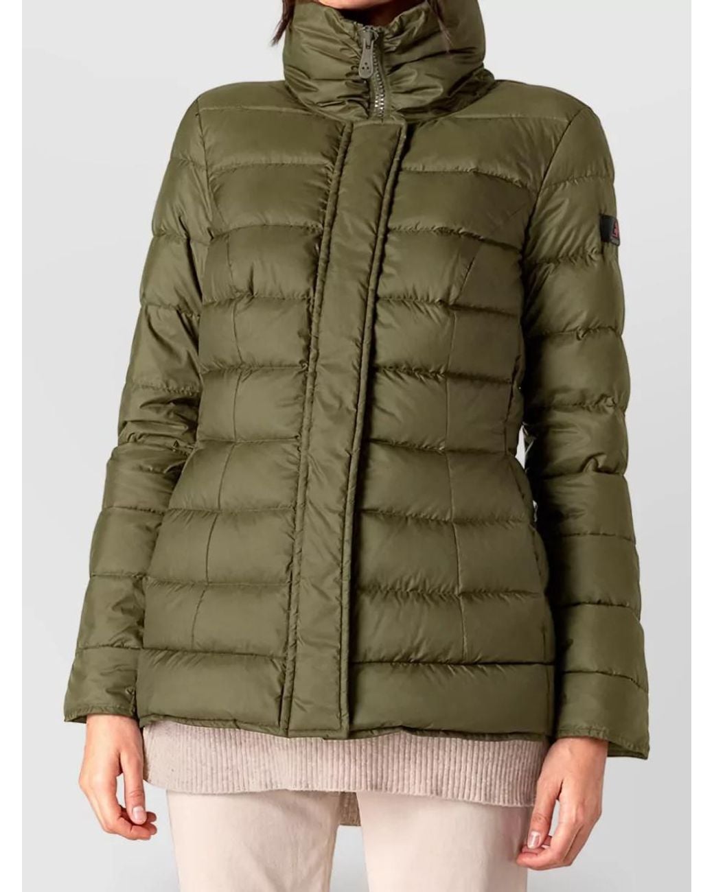 Peuterey Green Puffer Coat