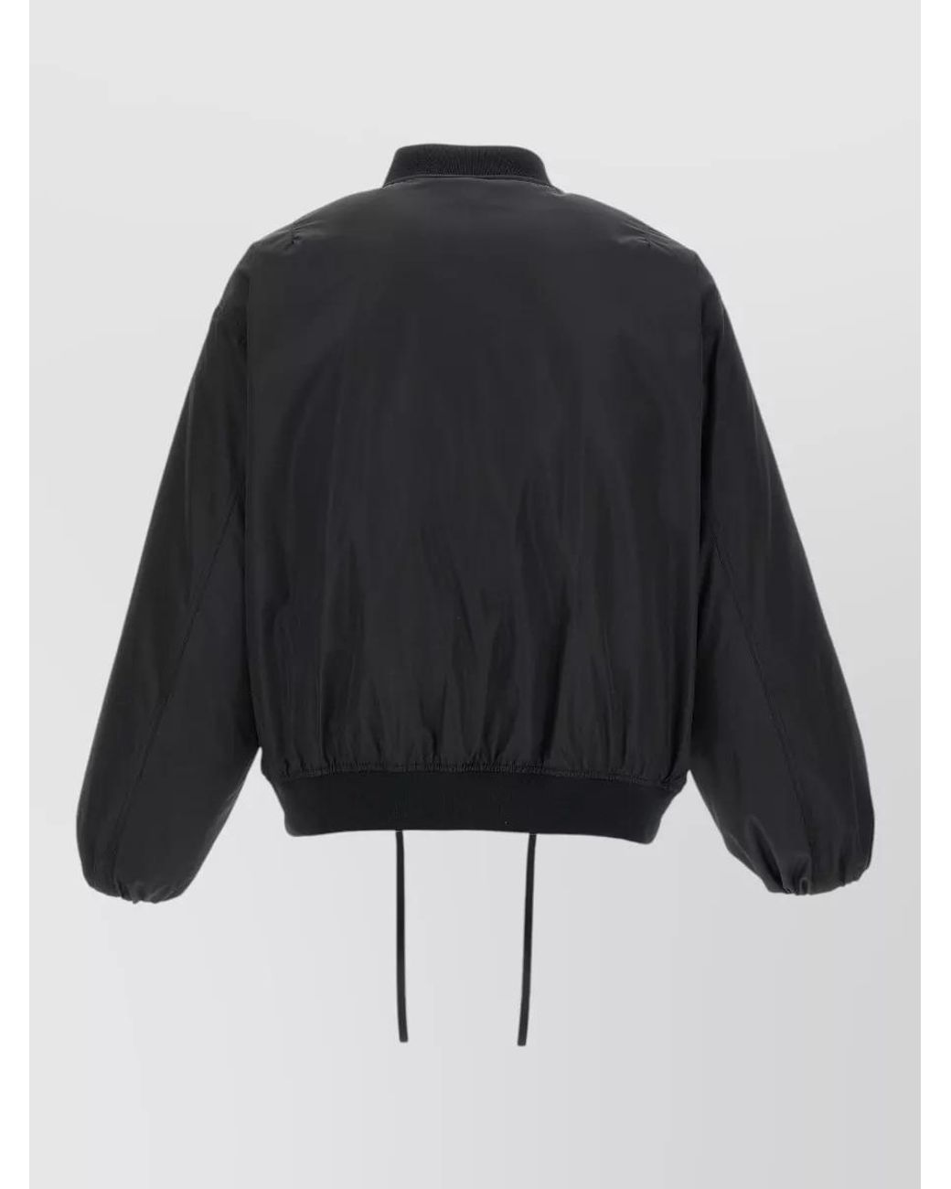 Jil Sander Blue Down Quilted Bomber Jacket for men
