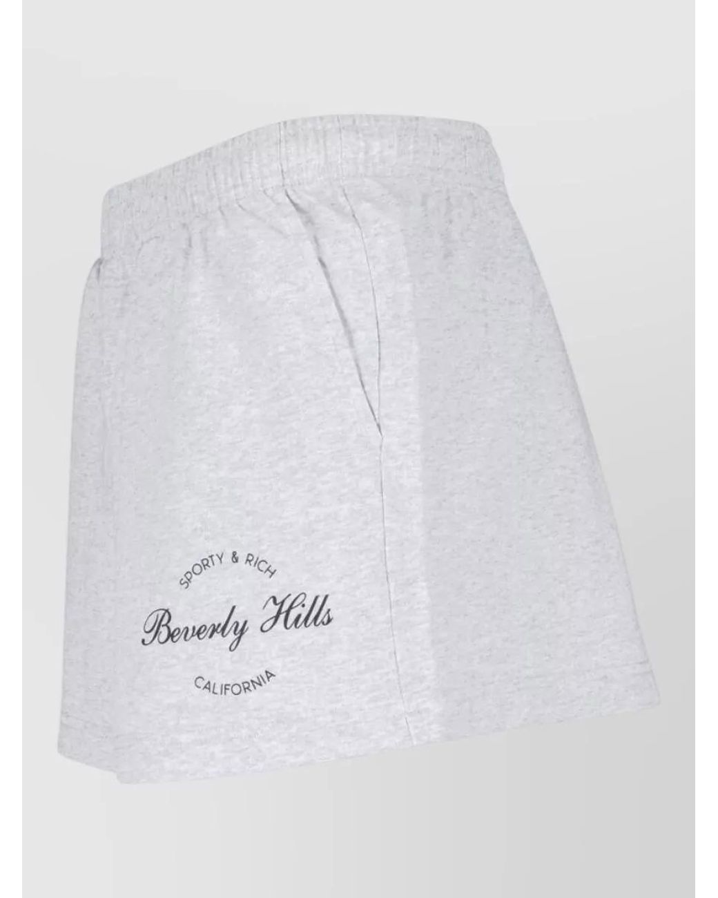 Sporty & Rich Gray Knee-Length Shorts