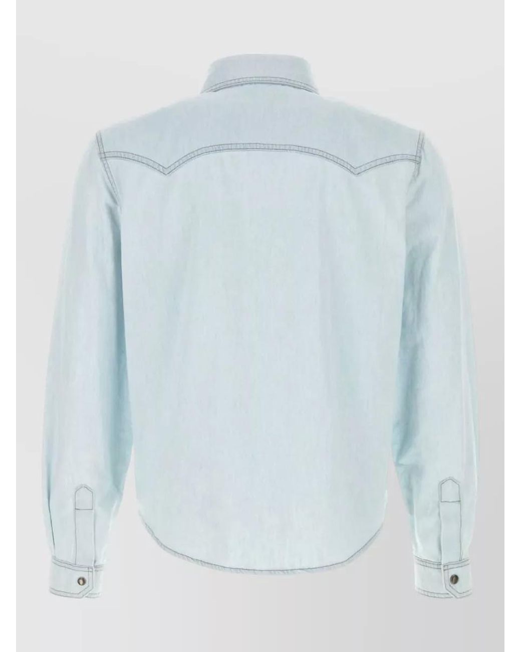 Versace Blue Denim Shirt for men