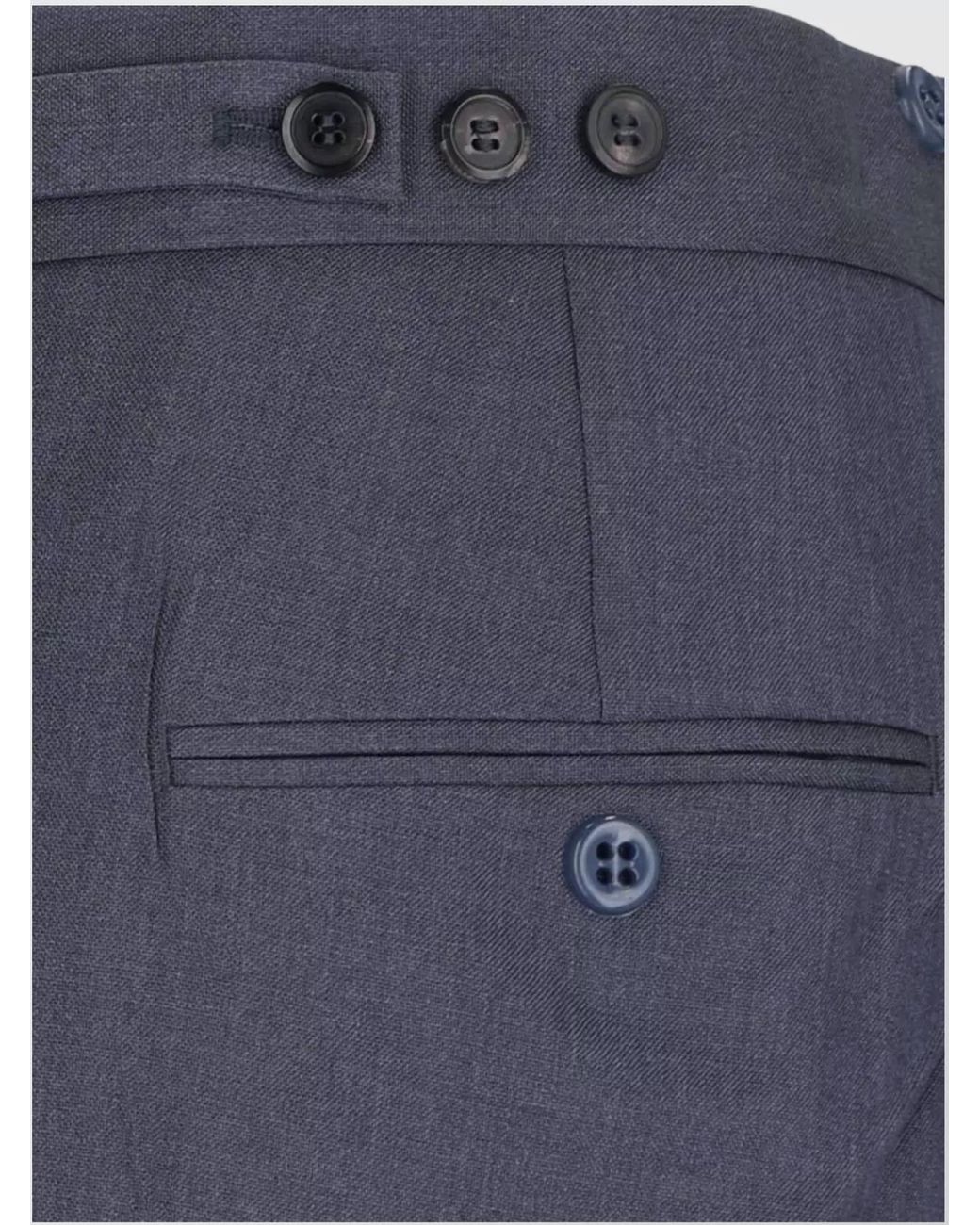 Prada Blue Tailored Straight-Leg Trousers for men