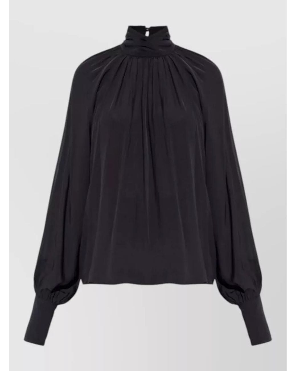 Anine Bing Blue Viscose Blouse