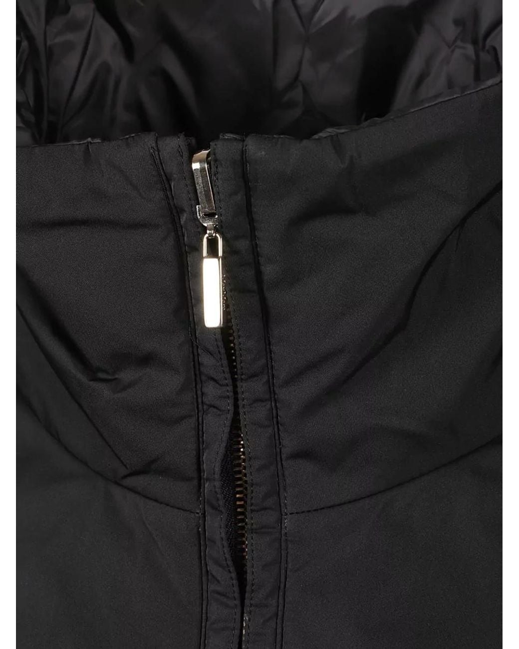 Max Mara Black Bomber Jacket