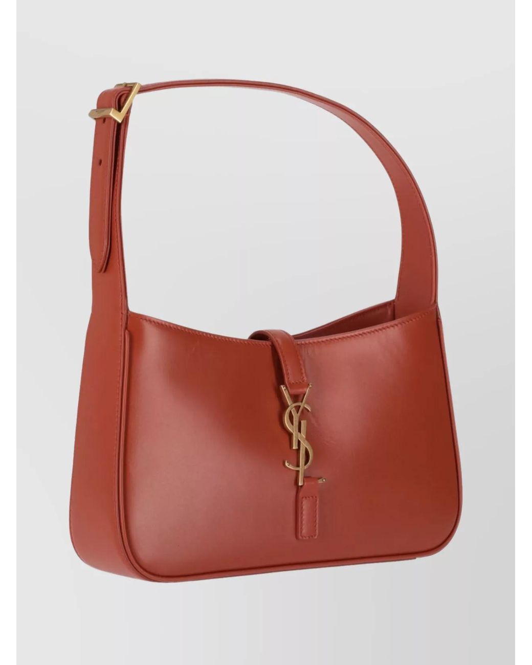 Saint Laurent White Le 5 À 7 Small Leather Shoulder Bag