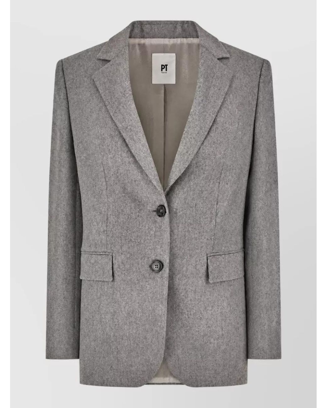 PT Torino Gray Suit Jacket