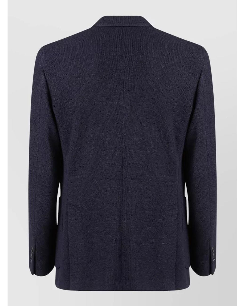 Boglioli Blue Wool Blend Blazer for men