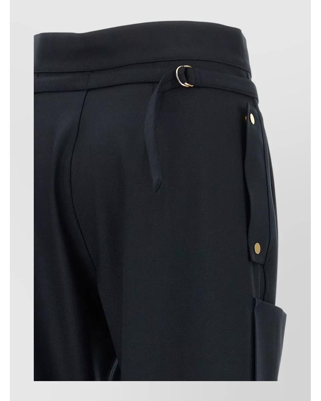 DARKPARK Blue Adriana Wide-Leg Trousers