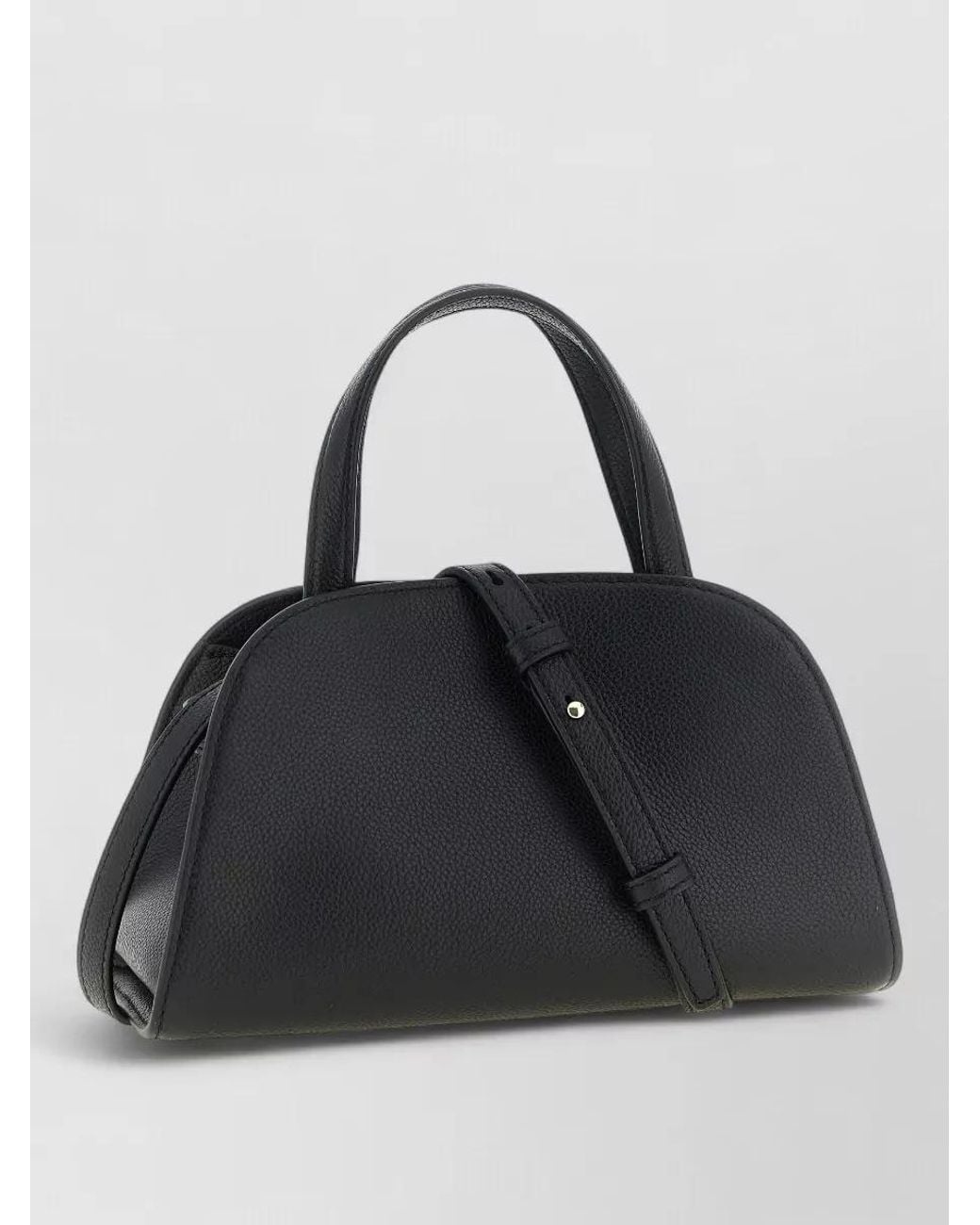 Tory Burch Black Romy Small Leather Clutch Bag