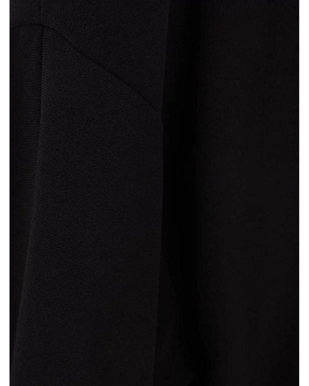 Alberto Biani Blue Crepe Cowl-Neck Long-Sleeve Top
