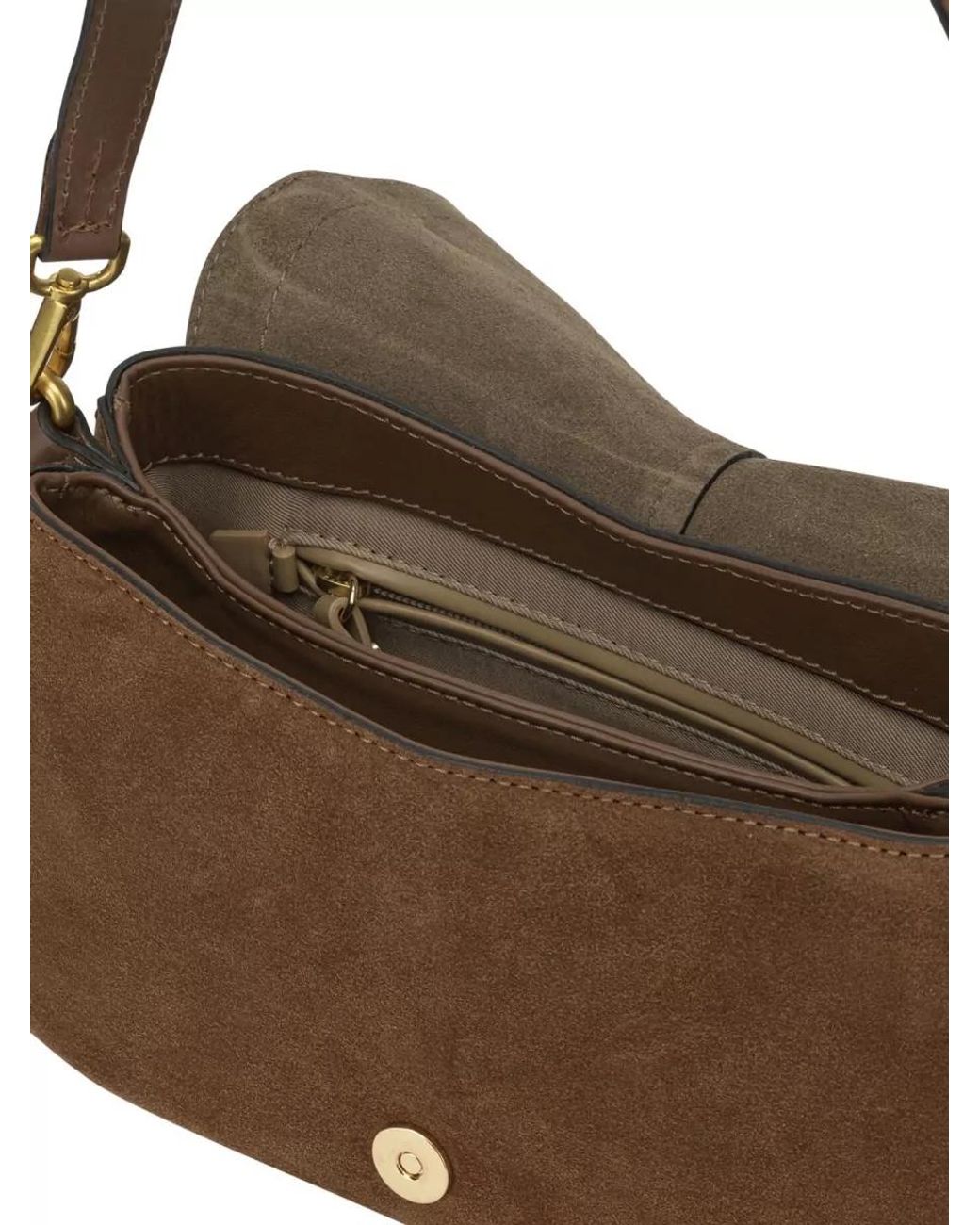 Gianni Chiarini Brown Leather Clutch Bag