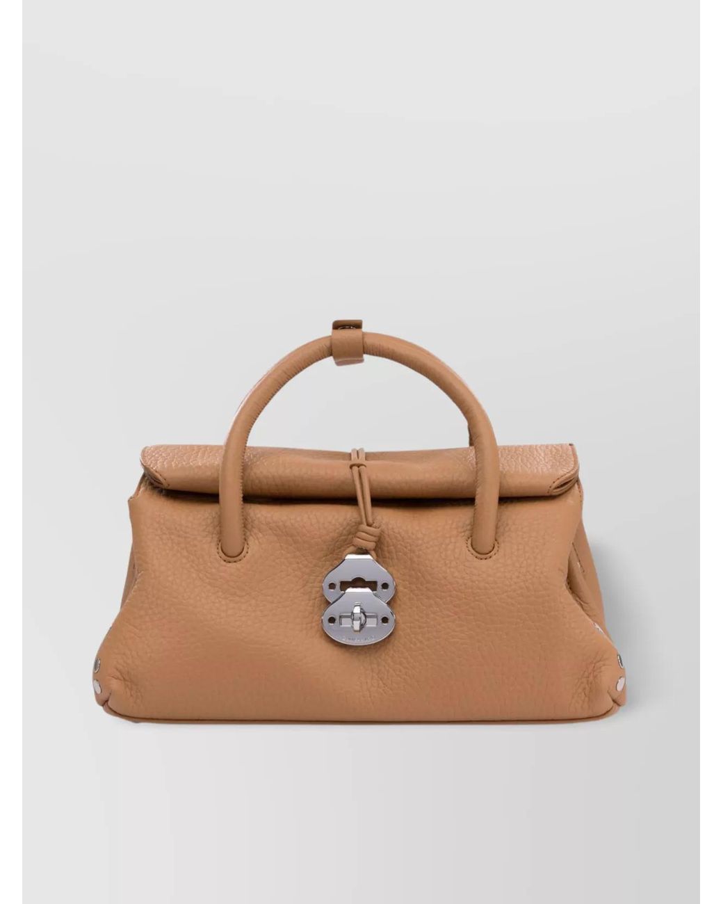 Zanellato Brown Leather Shoulder Bag