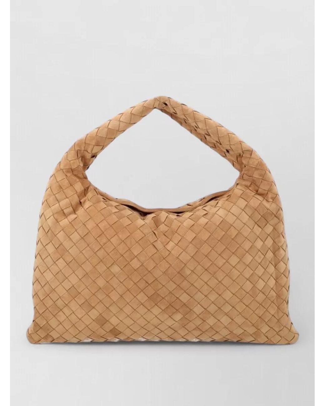 Bottega Veneta Brown Hop Small Leather Shoulder Bag