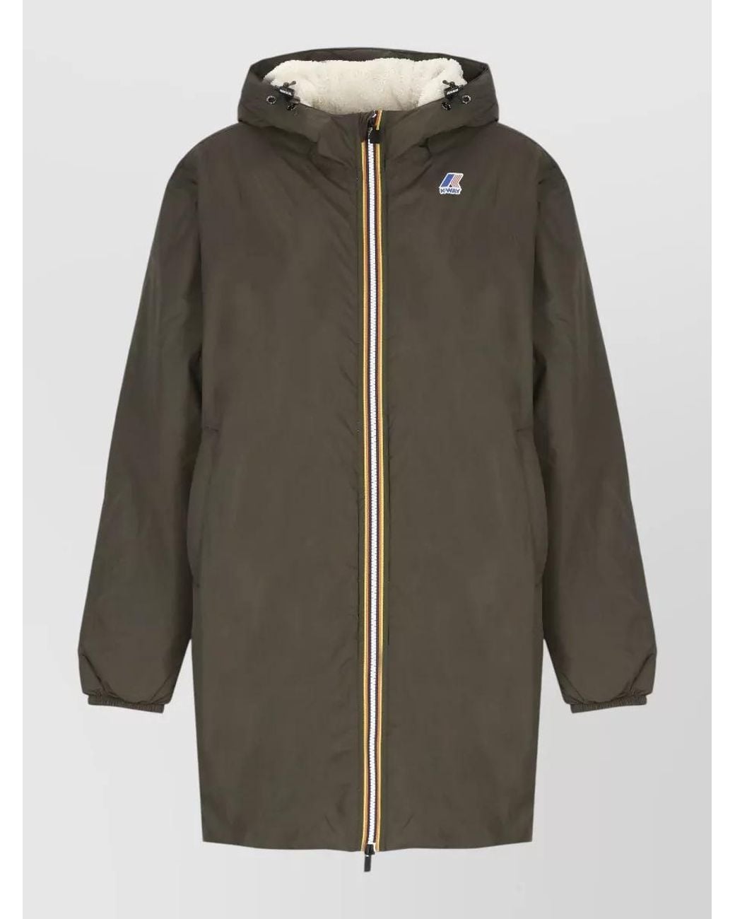K-Way Green Waterproof Puffer Jacket