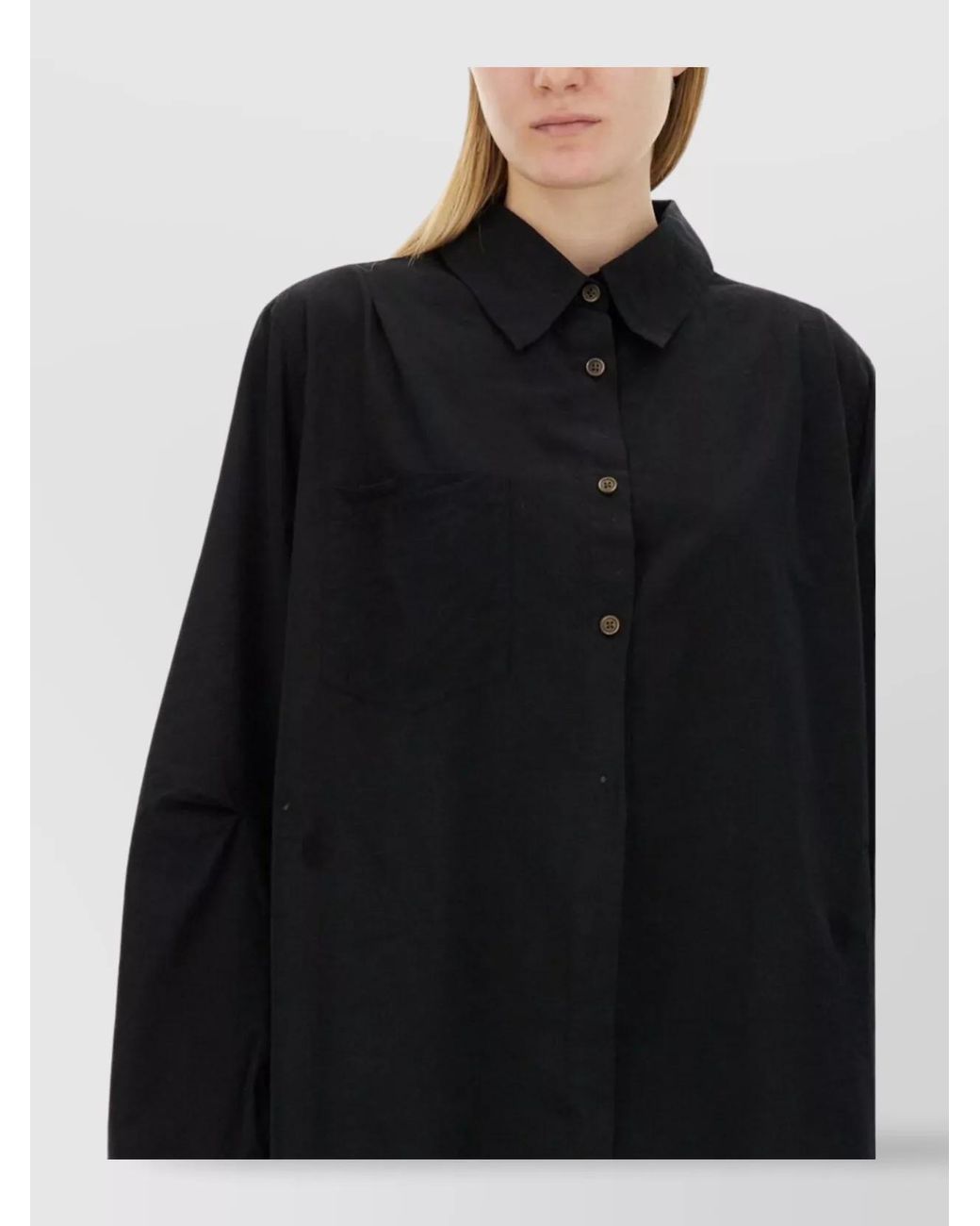 Our Legacy Black Oversized Shirt