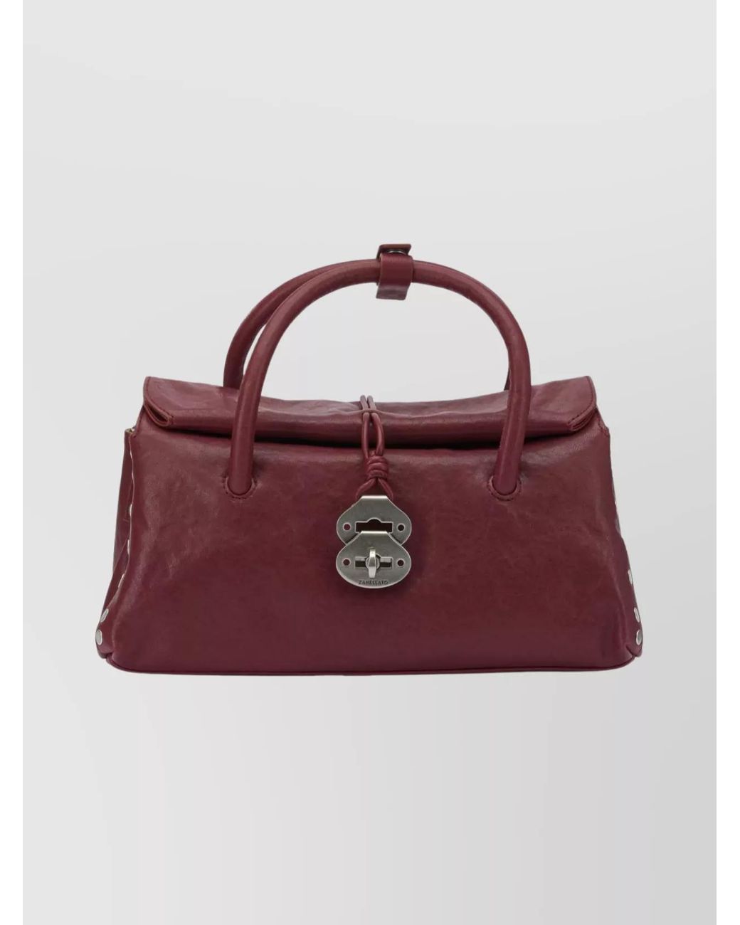 Zanellato Red Leather Shoulder Bag