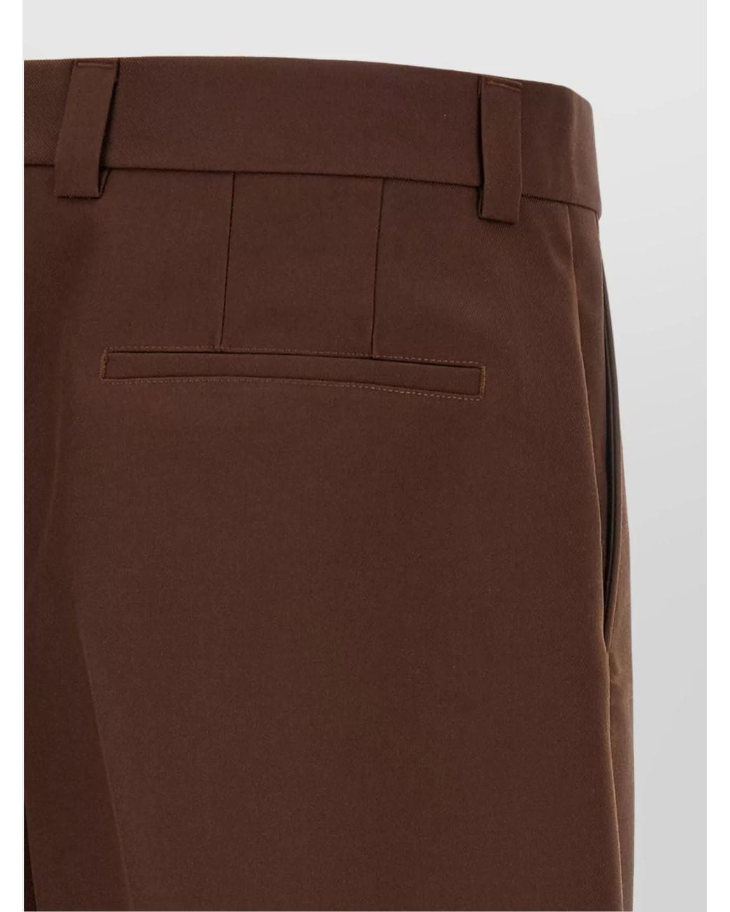 Gucci Brown Wool Tailored Shorts for men