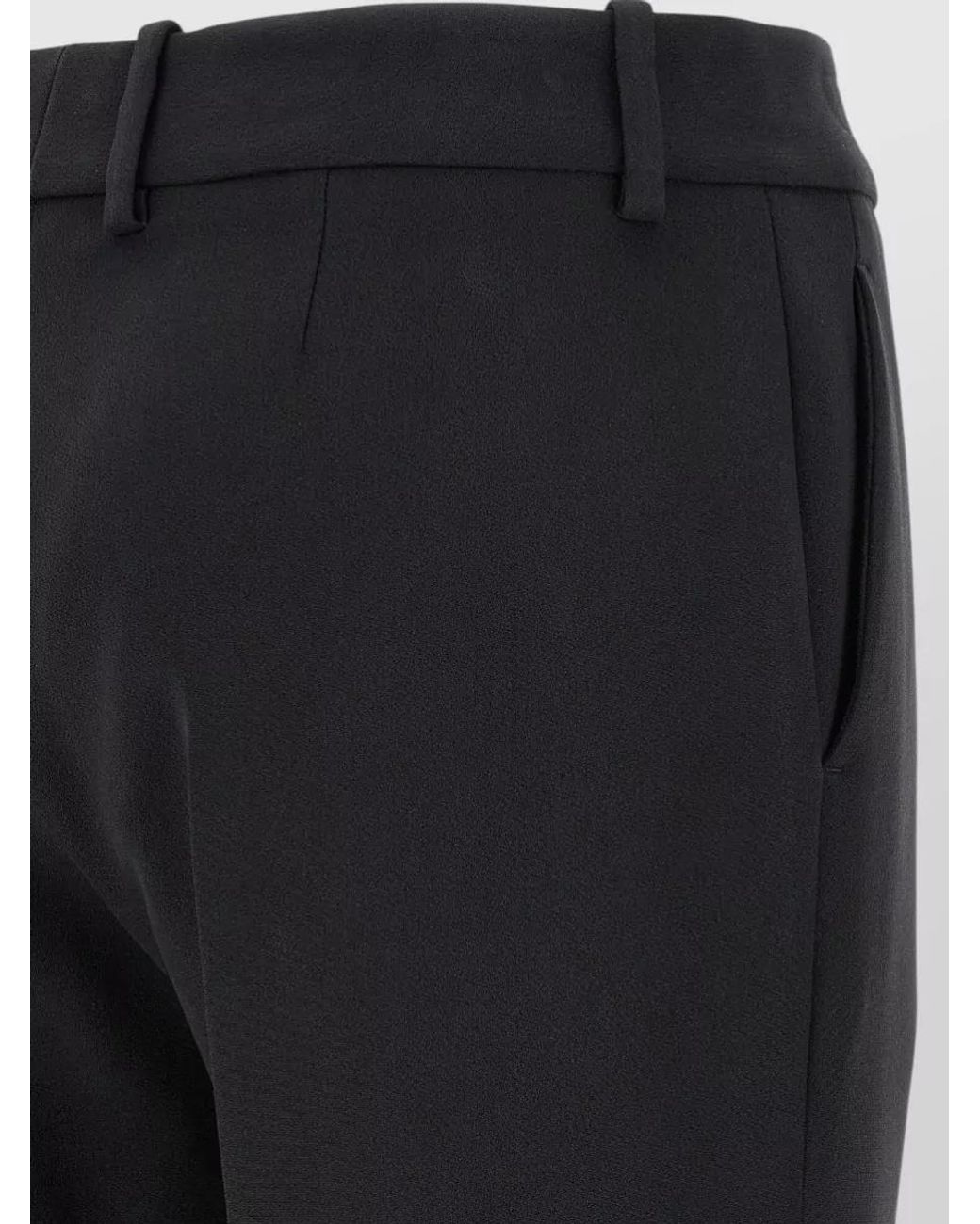 Ermanno Scervino Blue Straight-Leg Tailored Trousers