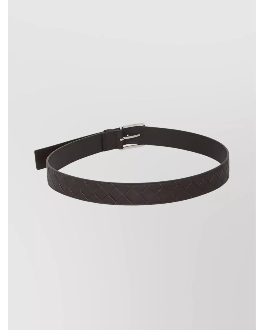 Bottega Veneta Multicolor Leather Intrecciato Belt for men