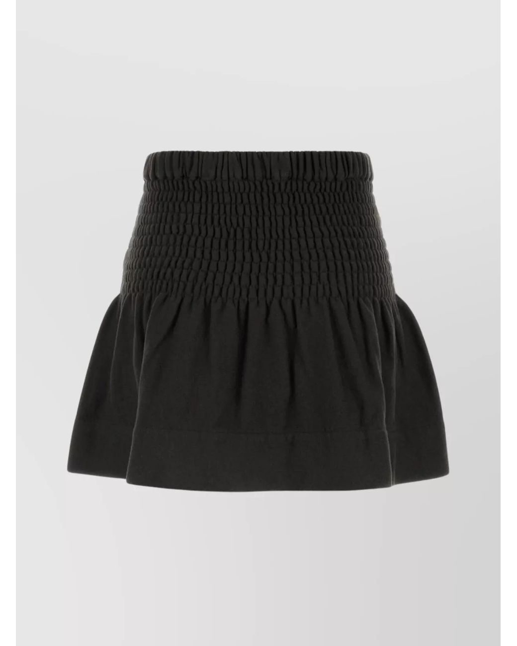 Isabel Marant Black Printed Jersey Mini Skirt
