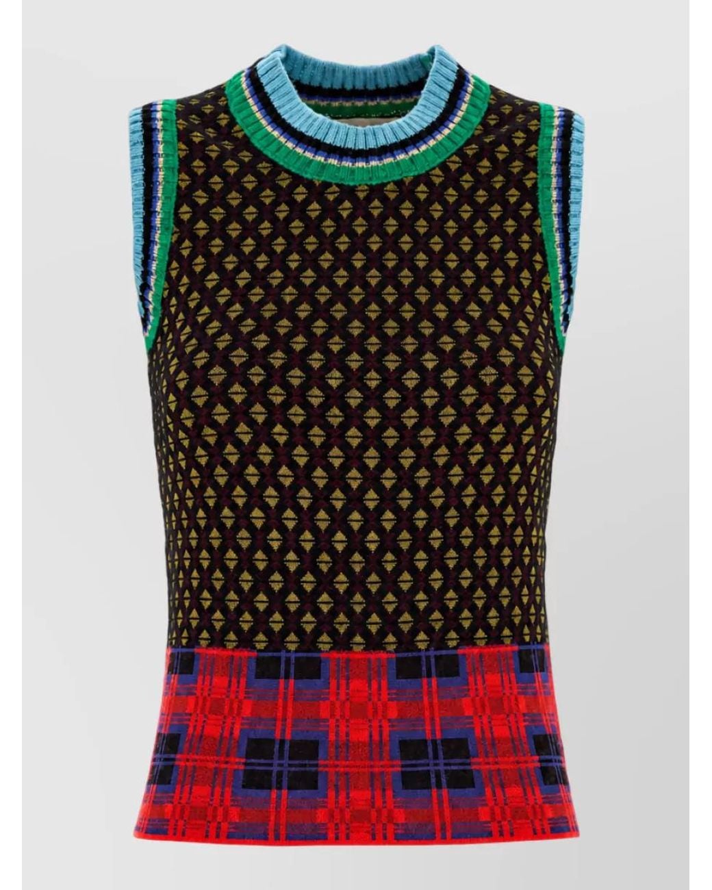 Dries Van Noten Embroidered Wool-Blend Vest