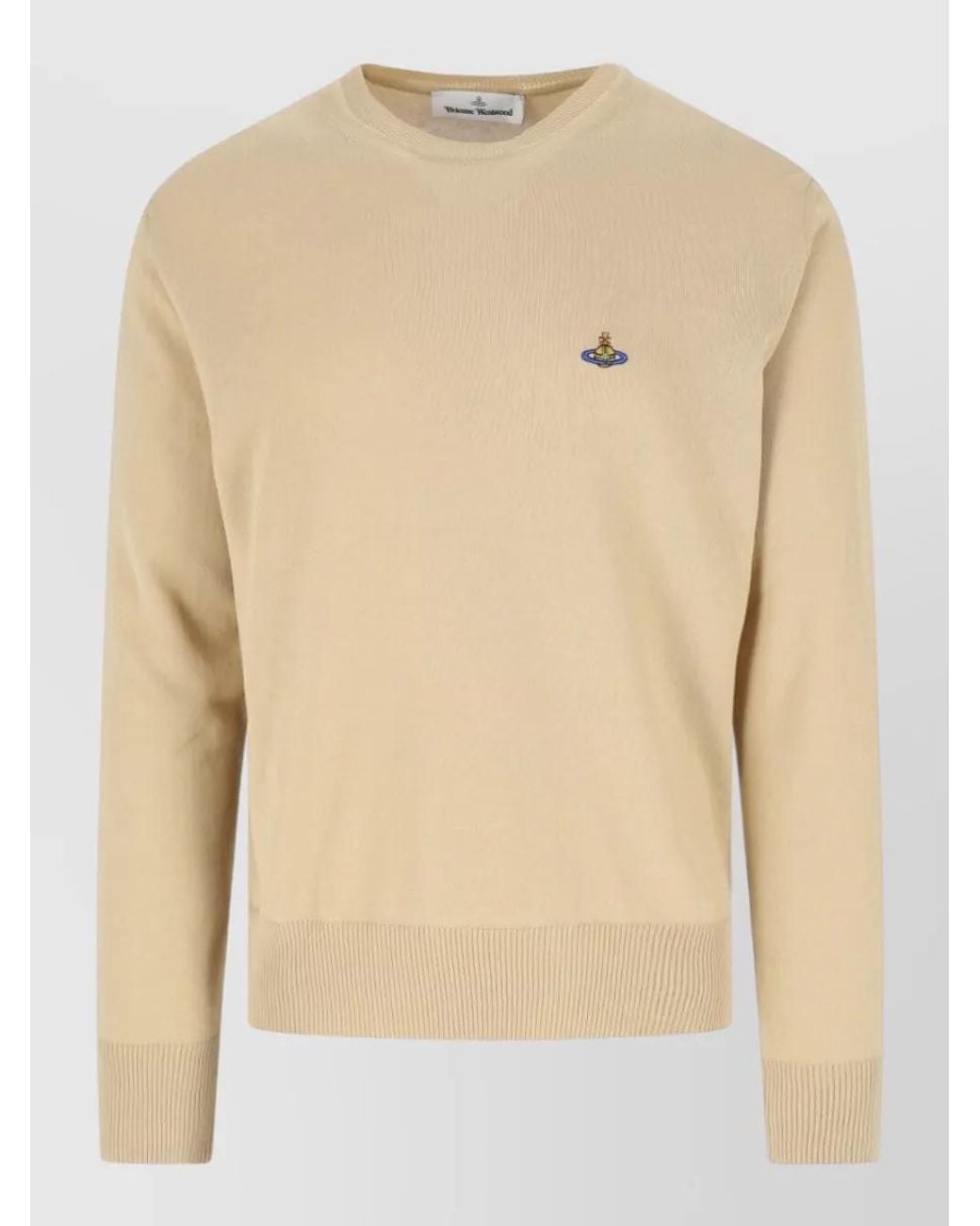 Vivienne Westwood Natural Crewneck Jumper for men