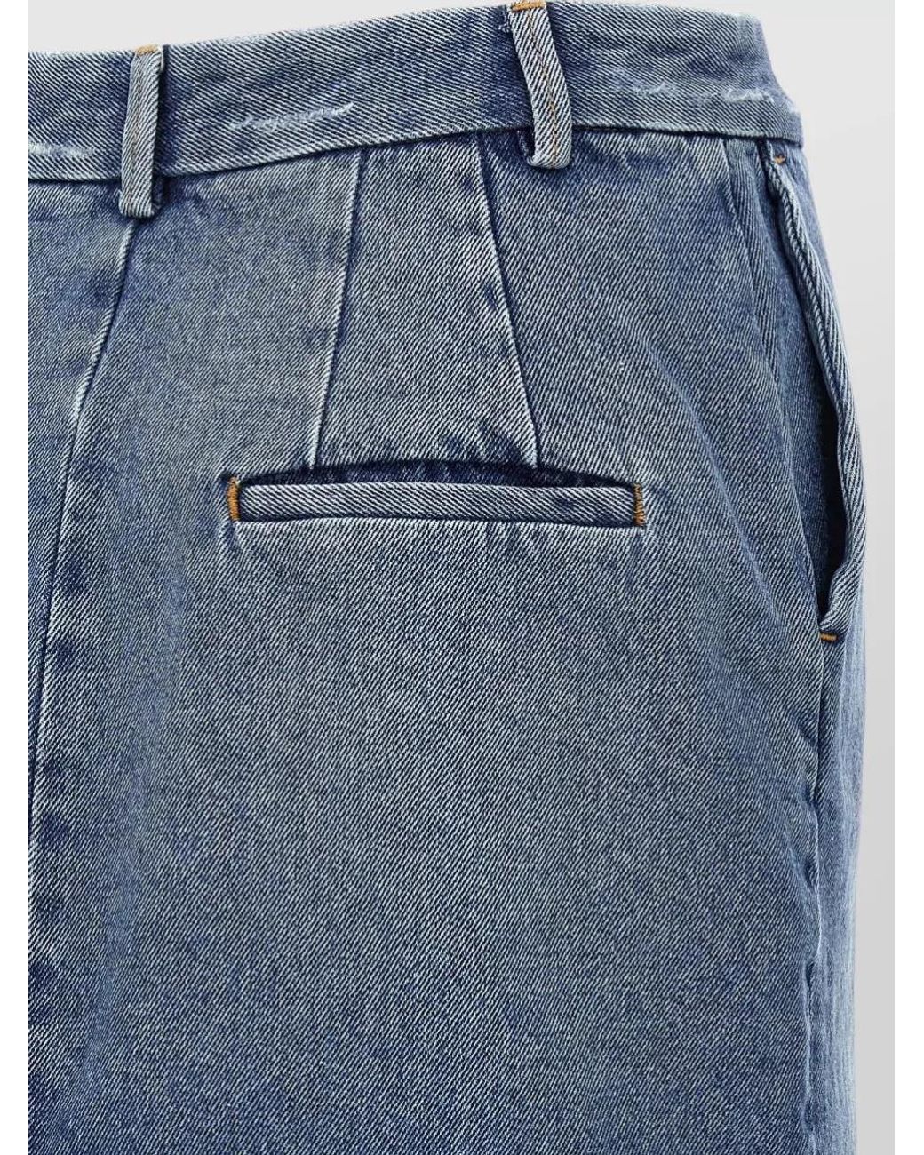 ARMARIUM Blue Denim Mini Skirt
