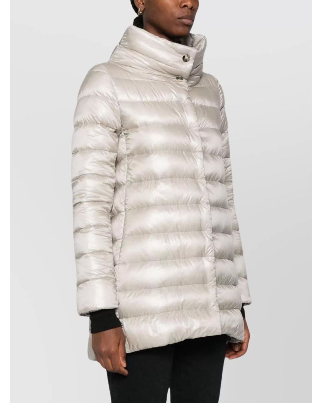 Herno Natural Down Amelia Midi Puffer Jacket