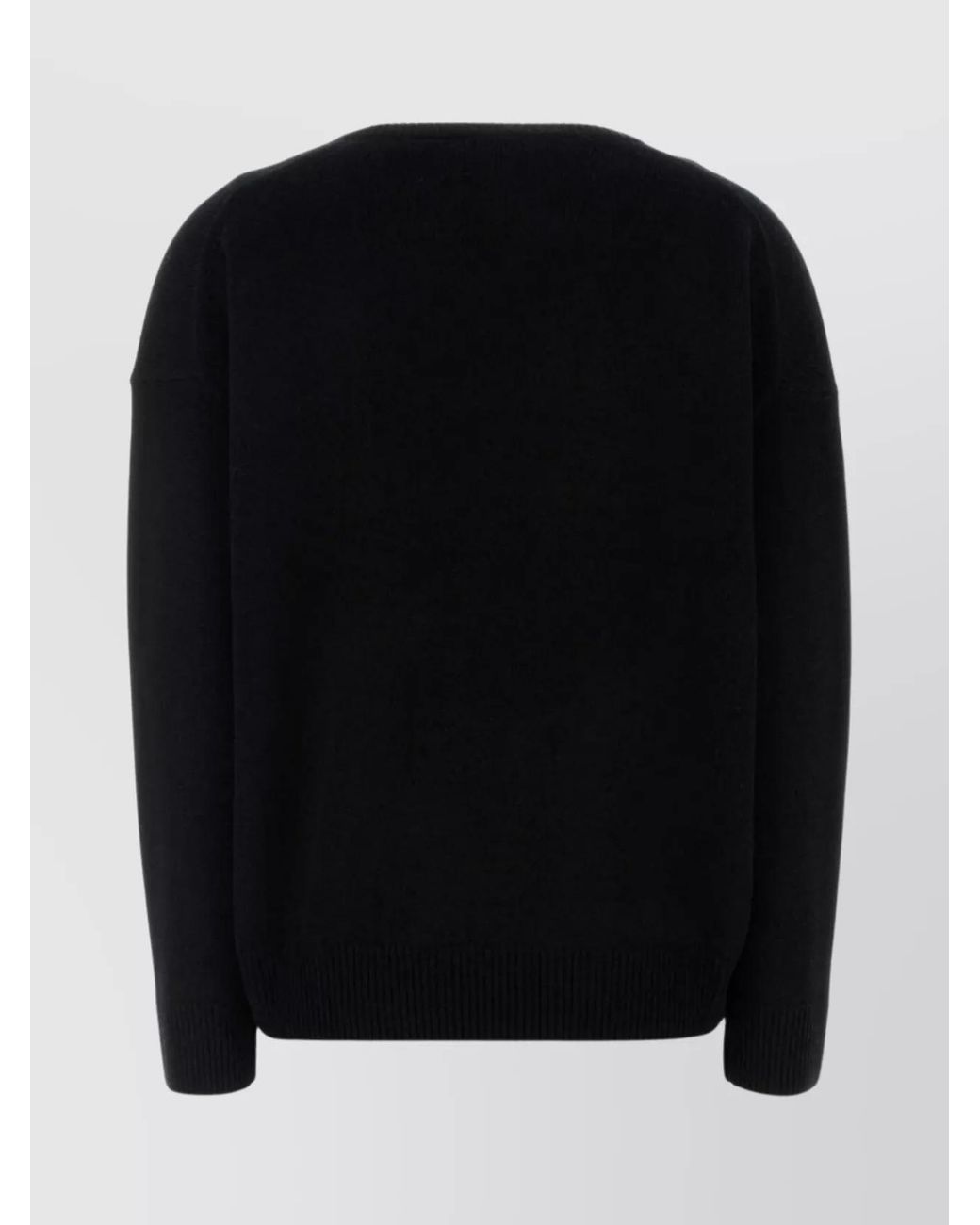 Co. Black Luxe Cashmere Knitwear V-Neckline