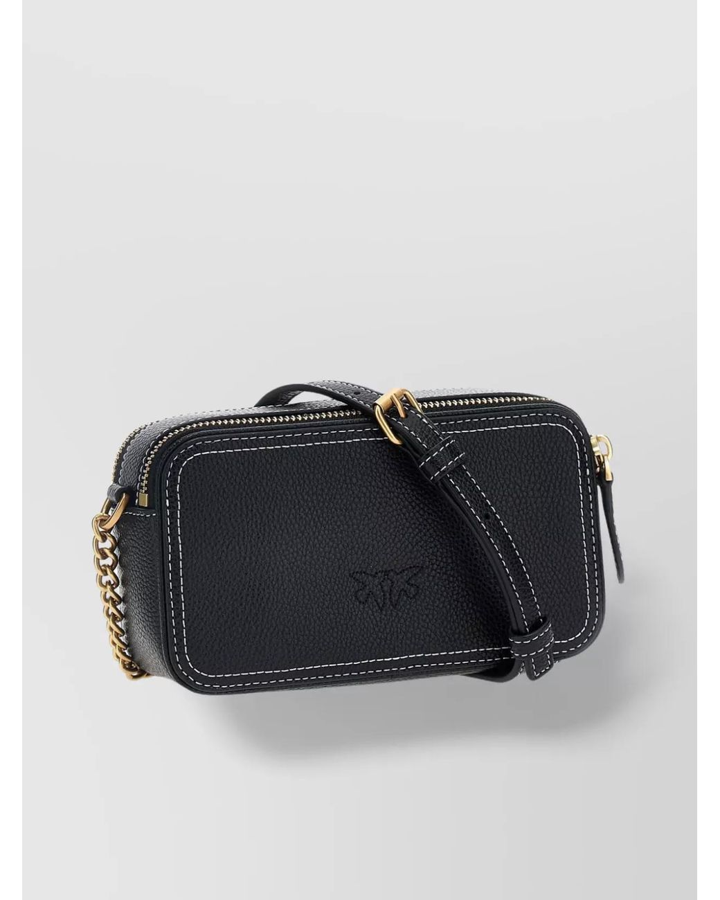 Pinko Black 'Carrie Camera Case' Crossbody Bag