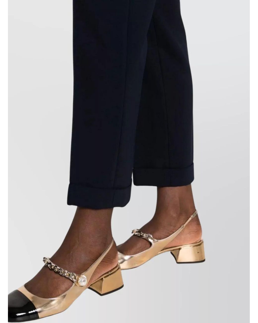Moschino Blue Tailored Trousers
