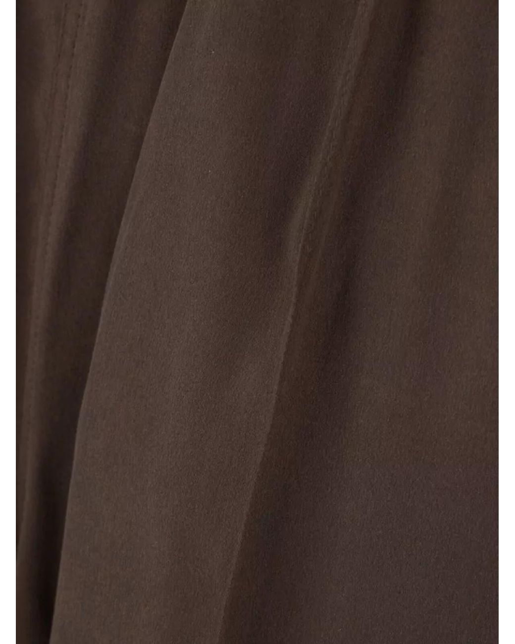 Tom Ford Brown Silk Satin Relaxed-Fit Straight-Leg Pajama Trousers