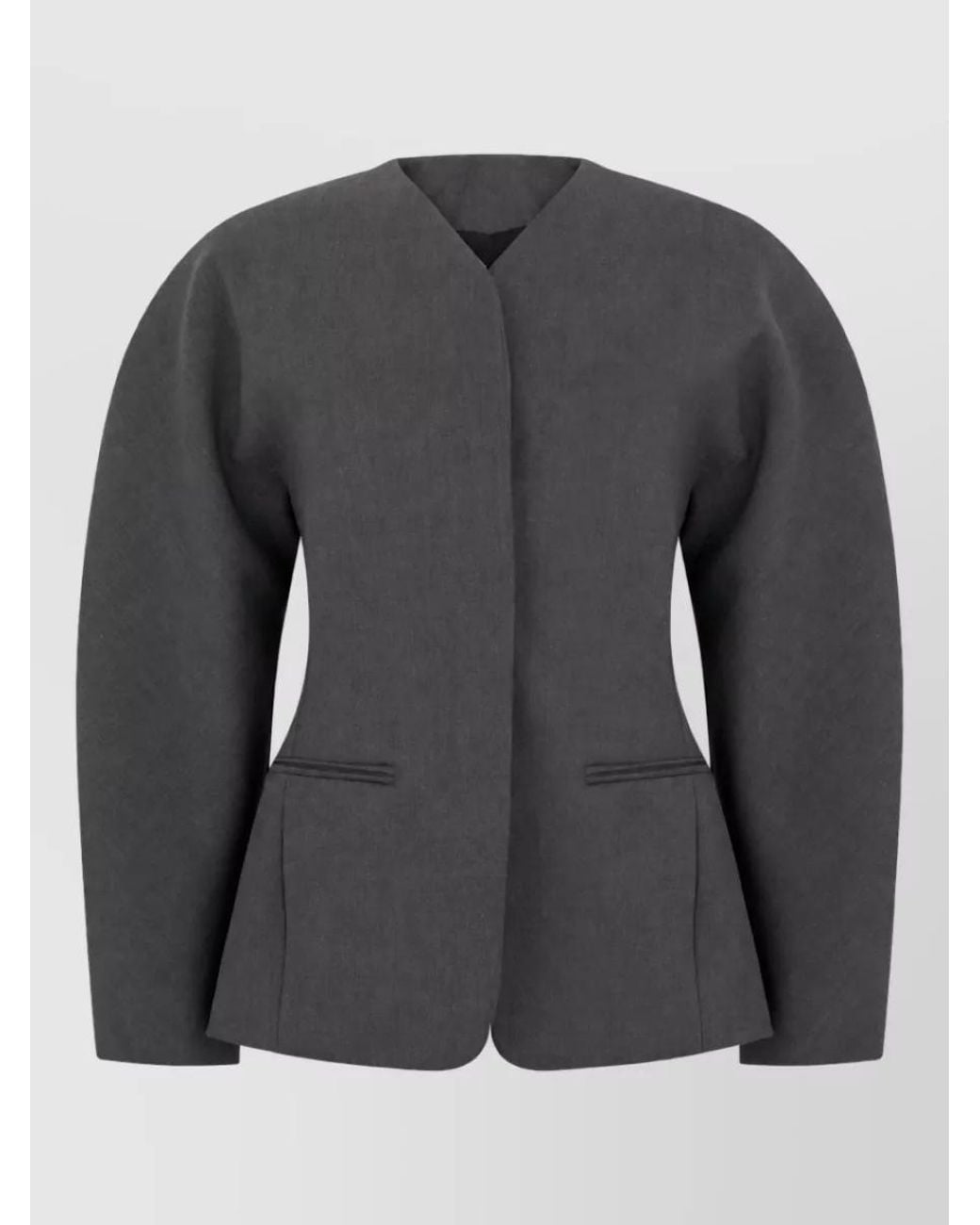 Jacquemus Black Single-Breasted Blazer