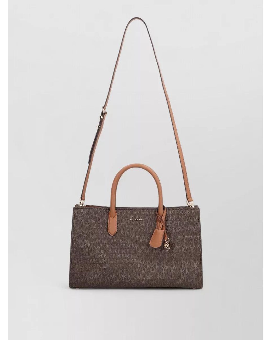 MICHAEL Michael Kors Brown Printed Canvas Tote Bag