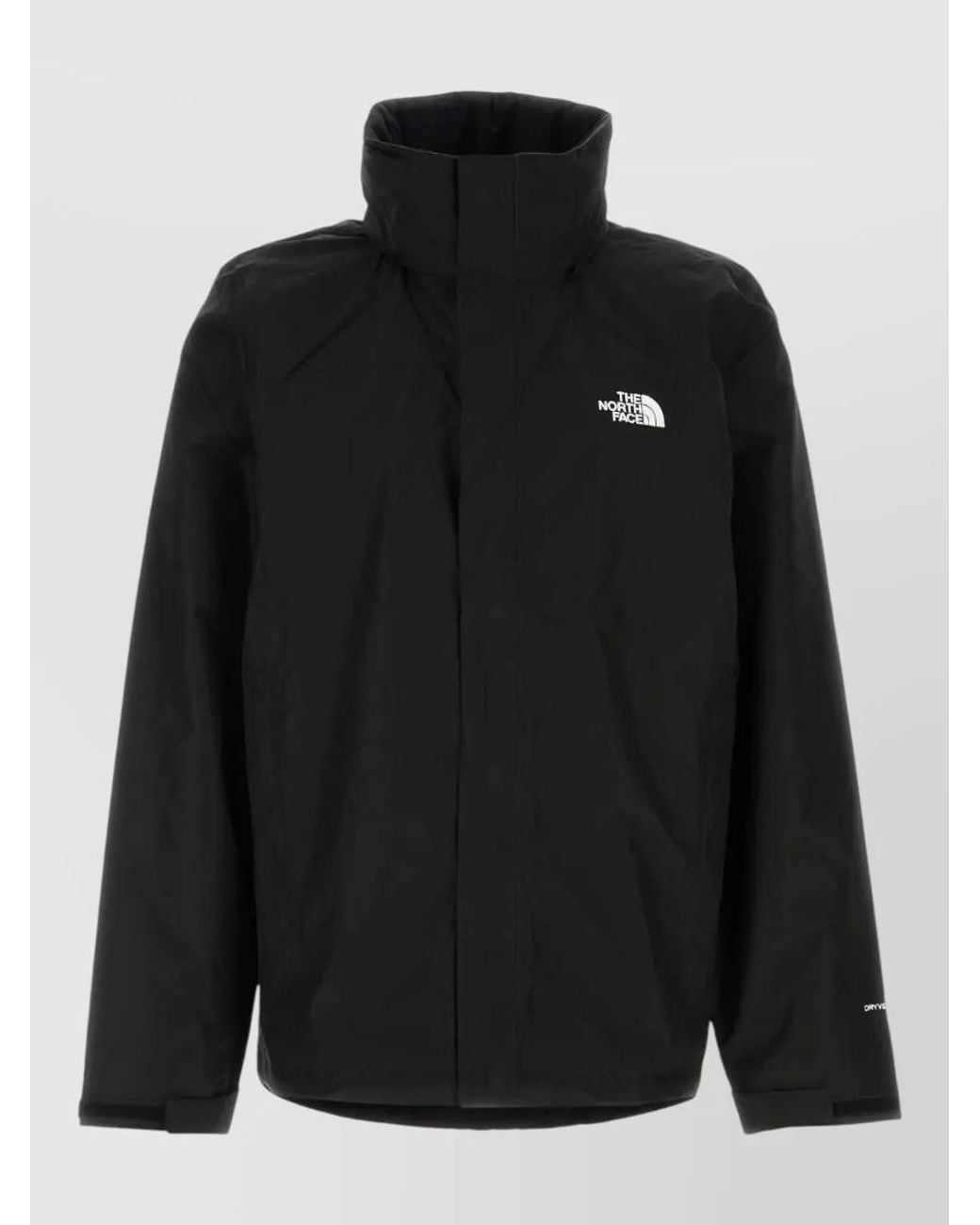 The North Face Black Polyester Hooded Raincoat for men