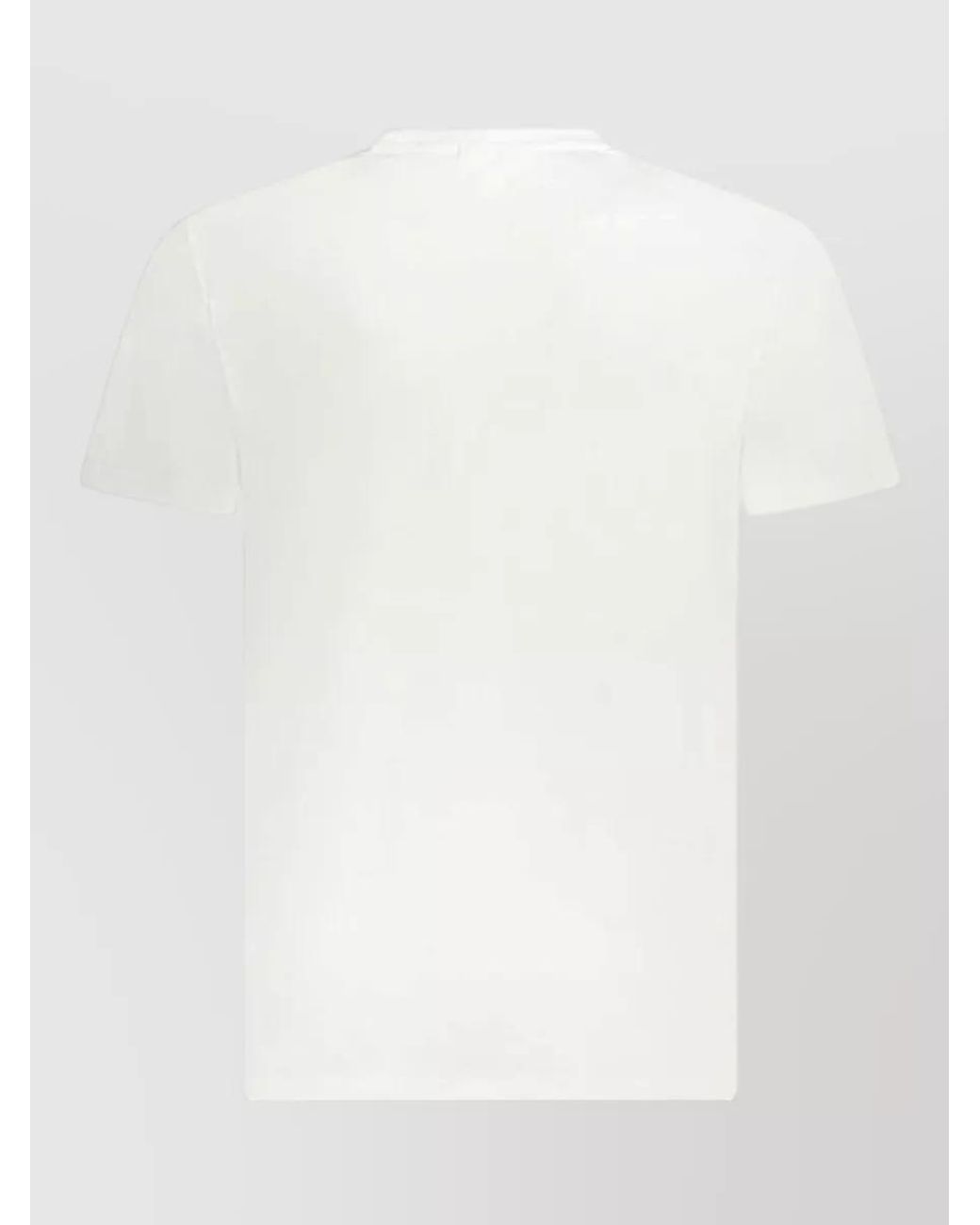 Calvin Klein White Cotton T-Shirt for men