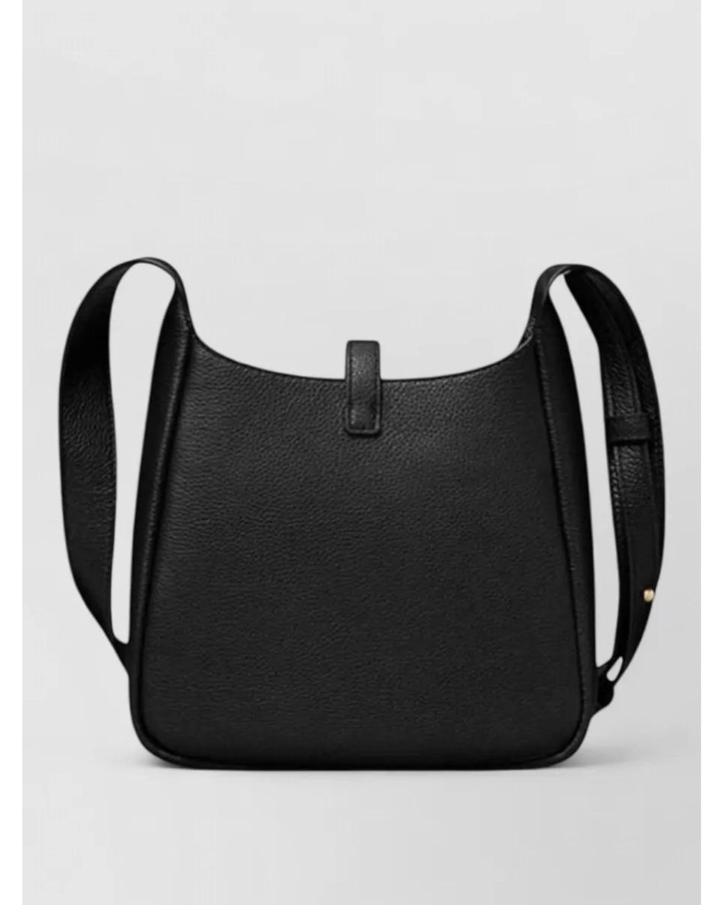 Tory Burch Black Miller Medium Leather Cross-Body Bag