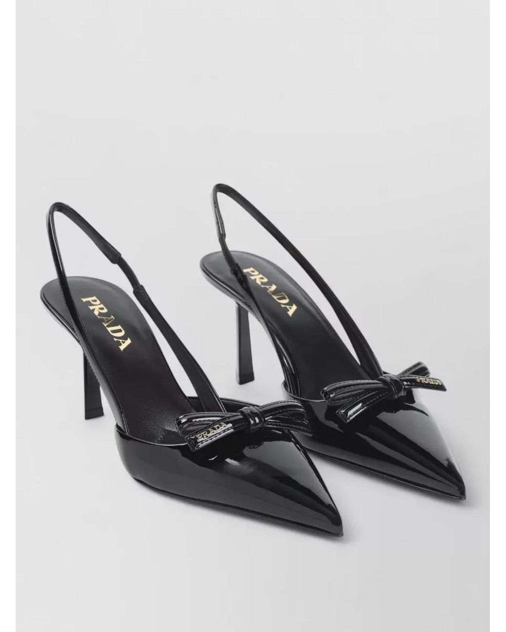 Prada Multicolor Leather Slingback Pumps