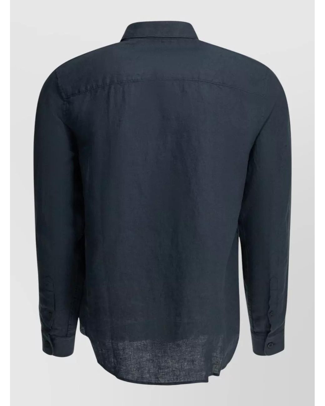 NN07 Blue Linen T-Shirt for men