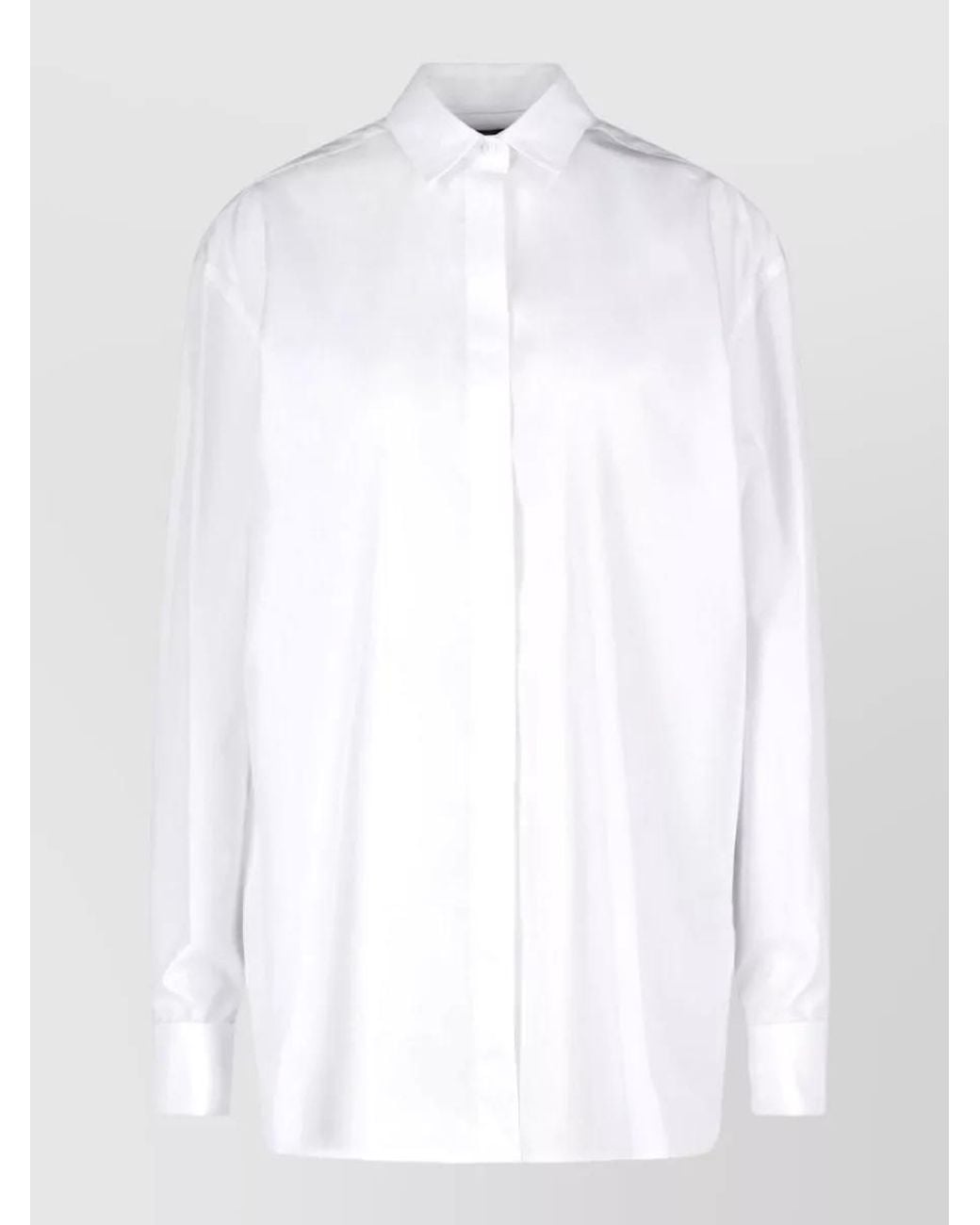 Dondup White Cotton Shirt
