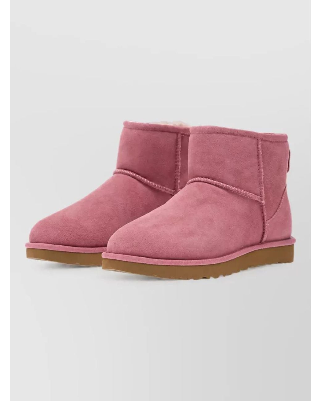 Ugg Brown Shearling Ankle Boots
