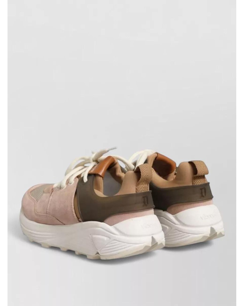 Dondup Natural Suede Low-Top Sneakers
