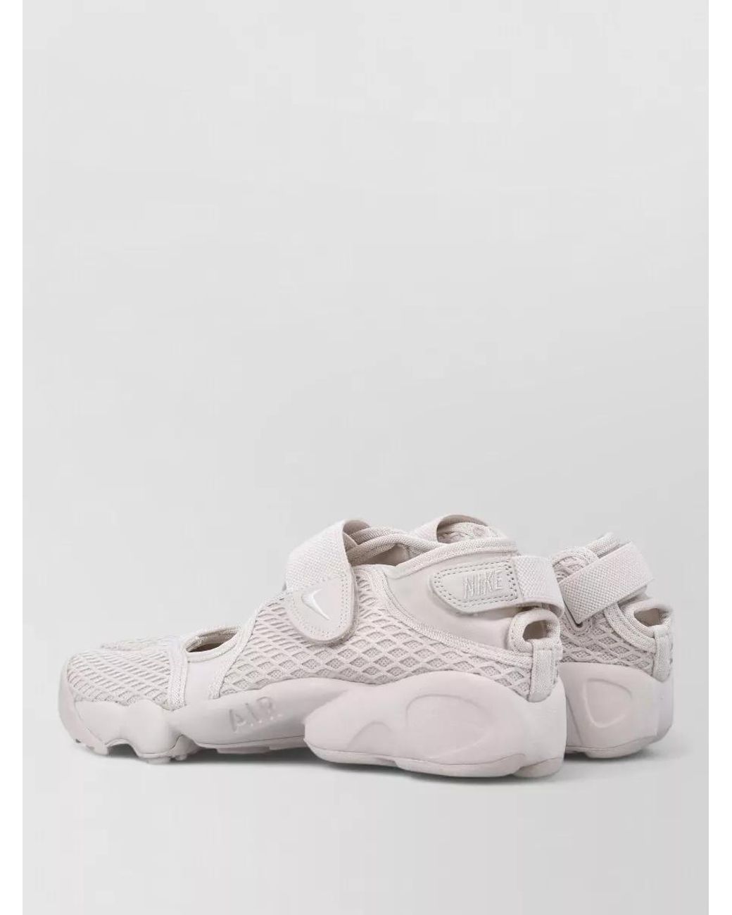 Nike White Split Toe Sandals Lightweight Textile Upper