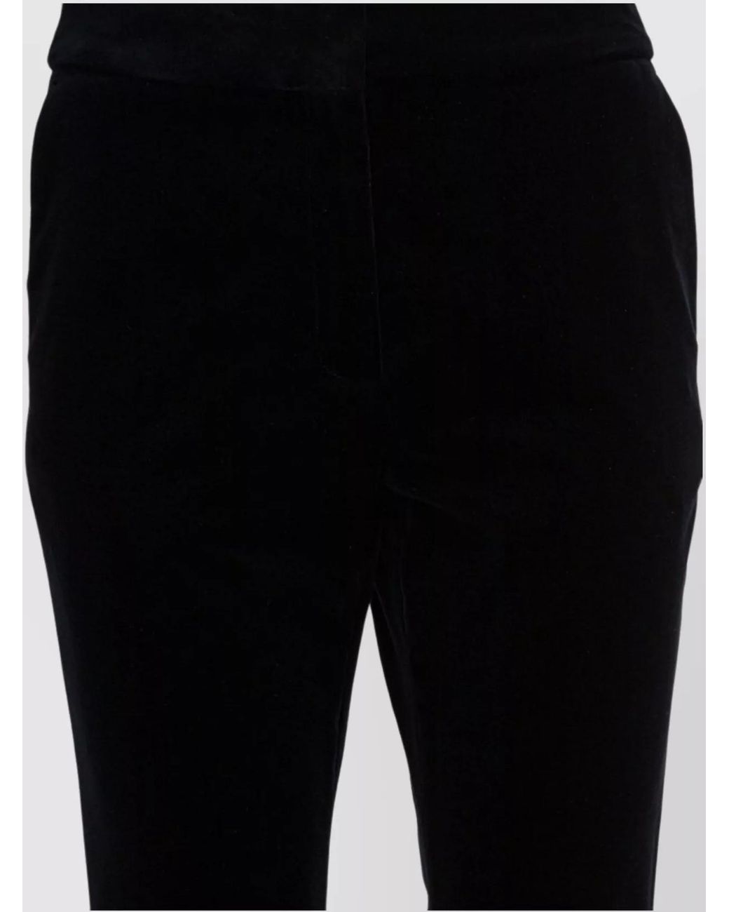 Golden Goose Deluxe Brand Black Slightly Flared Tailored Trousers