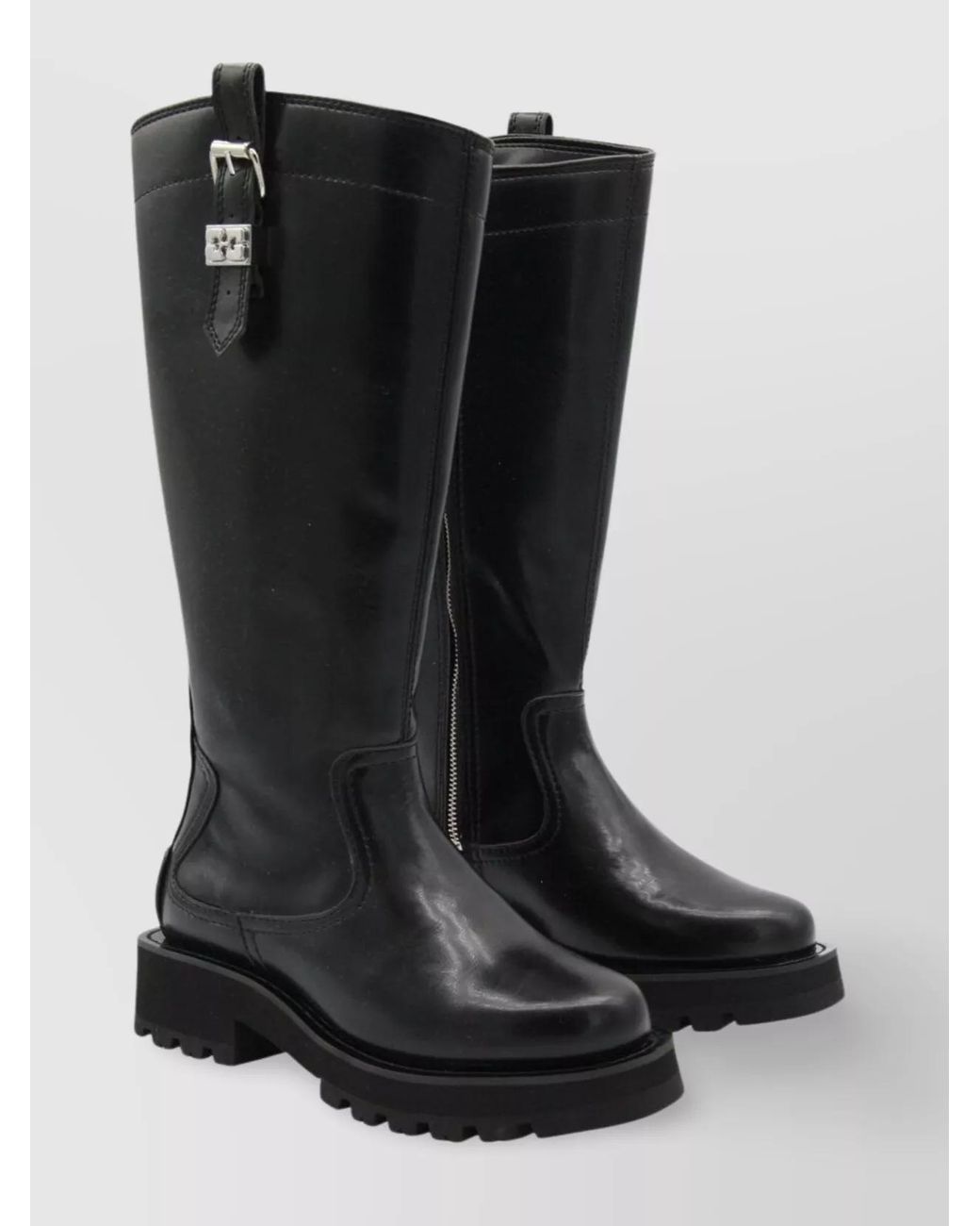 Ganni Black Boots _Cover Le Sole El